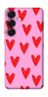 Чохол на Samsung Galaxy S26 Edge Red hearts 2 фото 1 з 1