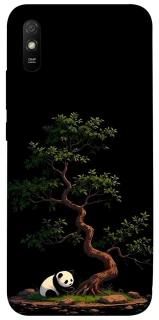 Чохол на Xiaomi Redmi 9A Panda and tree фото 1 з 1