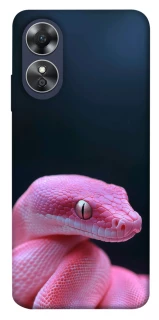 Чехол на Oppo A17 Розовая Змея фото 1 из 1