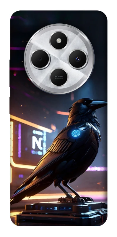 Чехол на Xiaomi Redmi 14C / Poco C75 Cyber Raven фото 1 из 1