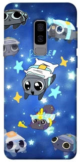 Чехол на Samsung Galaxy S9+ Pebble kitten stars фото 1 из 1