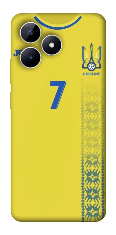 Чохол на Realme Note 50 5G UA-Football ver.3 фото 1 з 1