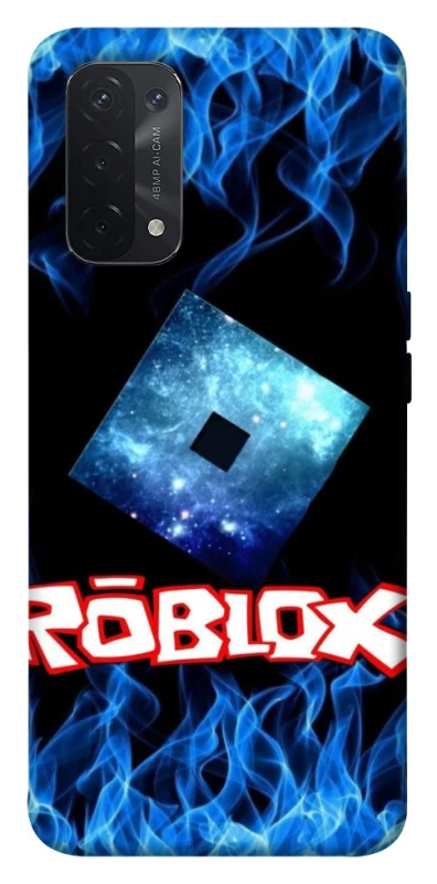 Чохол на Oppo A54 5G / A74 5G Roblox Galaxy Flame Logo фото 1 з 1