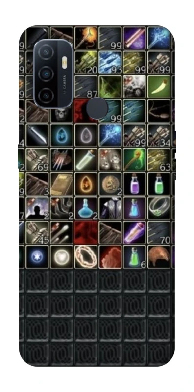 Чохол на Oppo A53 / A32 / A33 Inventory menu ver.2 фото 1 з 1