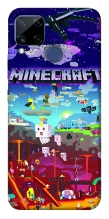 Чехол на Realme C15 Minecraft world фото 1 из 1