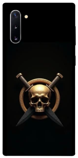 Чехол на Samsung Galaxy Note 10 Golden Skull фото 1 из 1