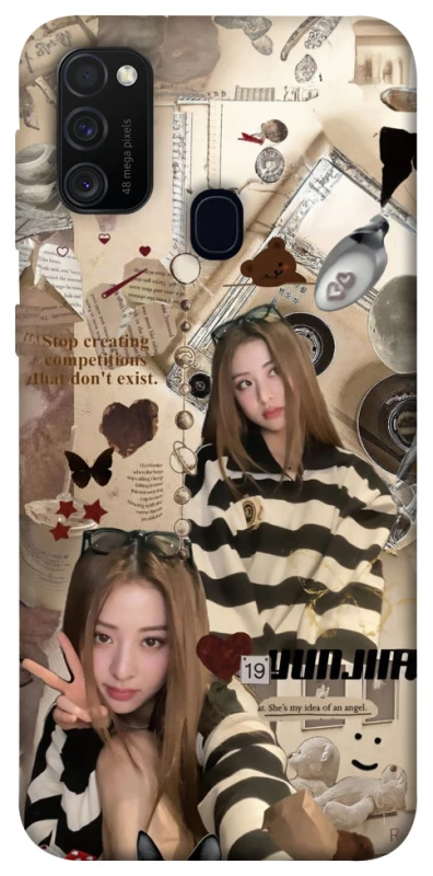 Чехол на Samsung Galaxy M21 Yunjin - LE SSERAFIM фото 1 из 1