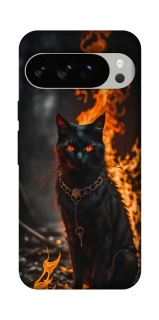 Чохол на Google Pixel 10 Pro Вогняний кіт фото 1 з 1
