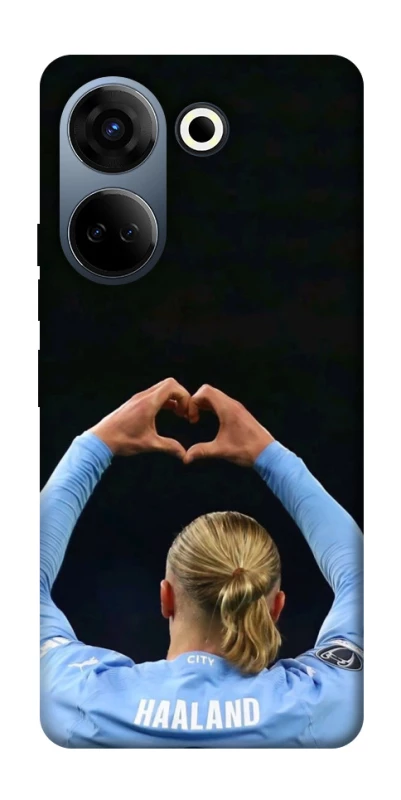 Чехол на TECNO Camon 20 Pro (CK7n) Erling Haaland V2 фото 1 из 1