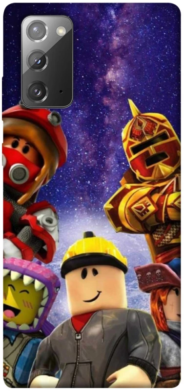 Чехол на Samsung Galaxy Note 20 Roblox galaxy warriors фото 1 из 1