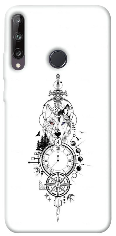 Чехол на Huawei P40 Lite E Tattoo ver.8 фото 1 из 1