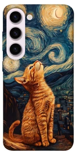 Чохол на Samsung Galaxy S23+ van gogh cat фото 1 з 1