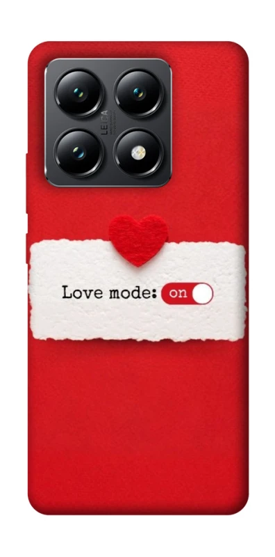 Чохол на Xiaomi 14T Love Mode ON фото 1 з 1