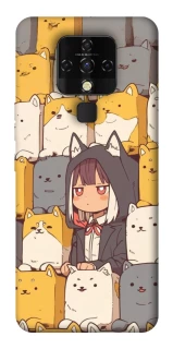 Чехол на TECNO Camon 16 SE Like a cat фото 1 Чехол на TECNO Camon 16 SE Like a cat фото 1 из 1