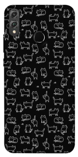 Чохол на Huawei Honor 8X Black Cats фото 1 з 1