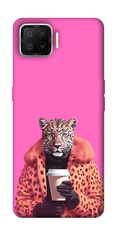 Чохол на Oppo A73 (2017) Леопард з кавою фото 1 з 1