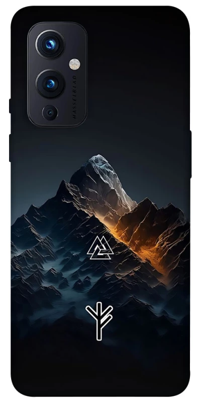 Чехол на OnePlus 9 Руны в горах фото 1 из 1