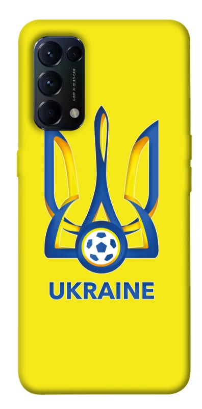 Чохол на Oppo Reno 5 4G Футбольний Герб фото 1 з 1