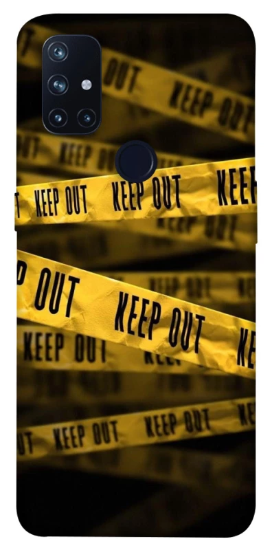 Чохол на OnePlus Nord N10 5G keep out фото 1 з 1