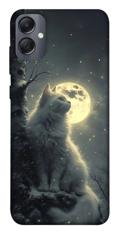Чохол на Samsung Galaxy A05 Кіт під місяцем фото 1 з 1