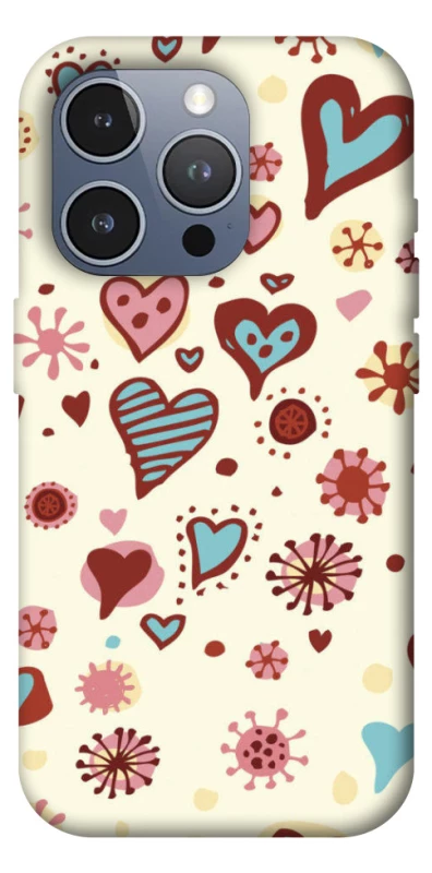 Чохол на Apple iPhone 16 Pro Max Pretty hearts фото 1 з 1