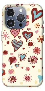 Чохол на Apple iPhone 16 Pro Max Pretty hearts фото 1 з 1