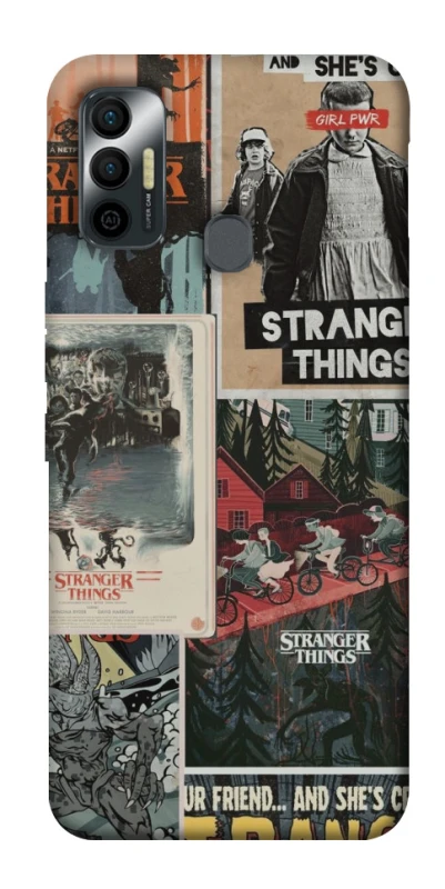 Чехол на TECNO Spark 7 Stranger Things ver.15 фото 1 из 1