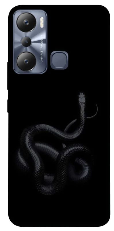 Чехол на Infinix Hot 20i Black snake фото 1 из 1