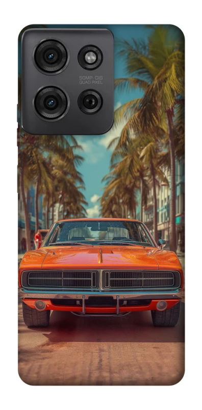 Чехол на Motorola Moto G75 Tropical car фото 1 из 1