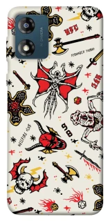 Чохол на Motorola Moto E13 Stranger Things ver.2 фото 1 з 1
