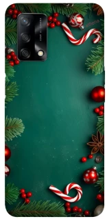 Чохол на Oppo A74 4G Новорічний v35 фото 1 з 1