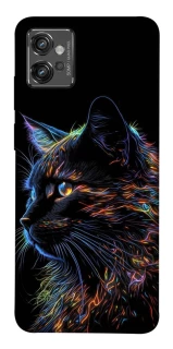 Чохол на Motorola Moto G32 Чорний кіт фото 1 з 1