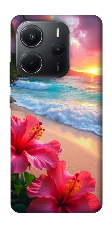 Чехол на Xiaomi Redmi Note 14 4G (Int. version) Flowers v21 фото 1 из 1