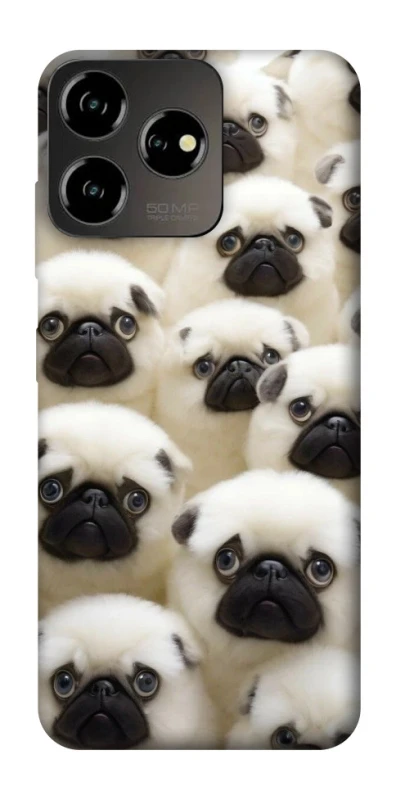 Чохол на ZTE Blade V50 Design 4G Doggy Pug Love фото 1 з 1