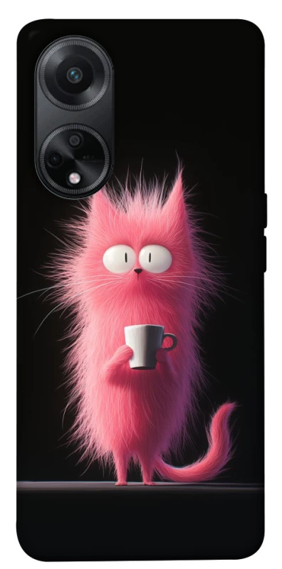 Чехол на Oppo A98 Розовый котёнок фото 1 из 1