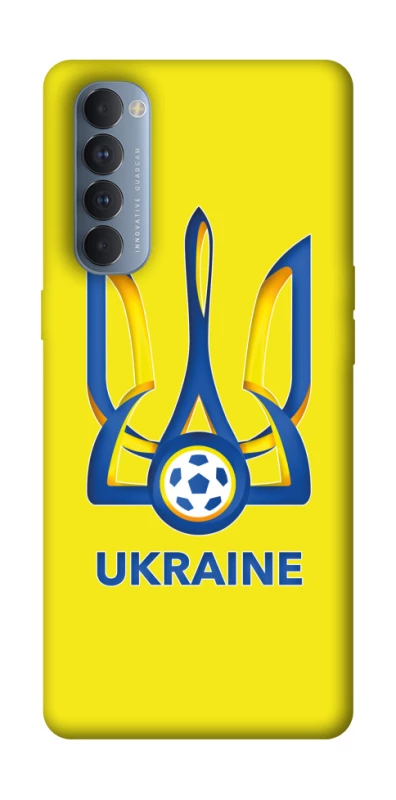 Чехол на Oppo Reno 4 Pro Футбольный Герб фото 1 из 1