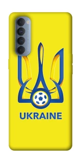 Чехол на Oppo Reno 4 Pro Футбольный Герб фото 1 из 1