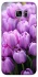 Чехол на Samsung G935F Galaxy S7 Edge Фиолетовые тюльпаны фото 1 из 1