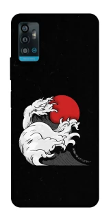 Чохол на ZTE Blade A71 Хвилі Японії v2 фото 1 з 1