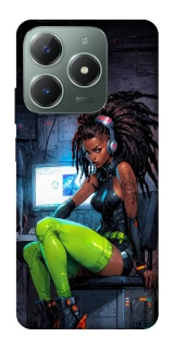 Чехол на Realme C61 Cyber girl фото 1 из 1