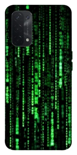 Чехол на Oppo A54 5G / A74 5G Matrix Code фото 1 Чехол на Oppo A54 5G / A74 5G Matrix Code фото 1 из 1