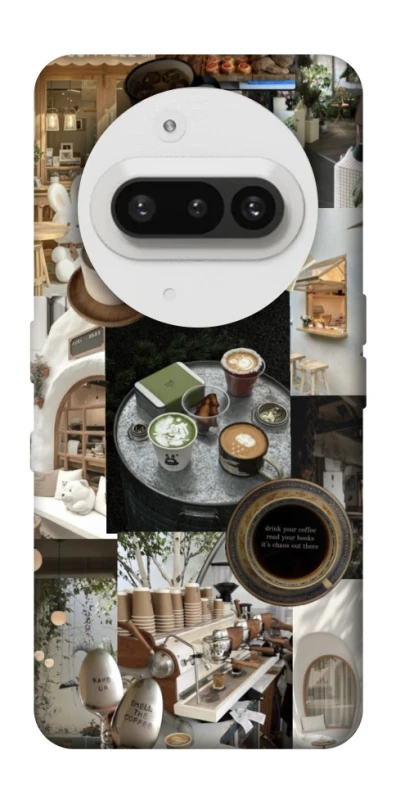 Чехол на Nothing Phone (3a) Coffee collage ver.4 фото 1 из 1