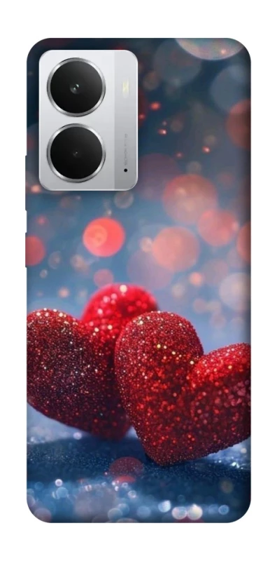 Чохол на Realme 14 Red hearts фото 1 з 1