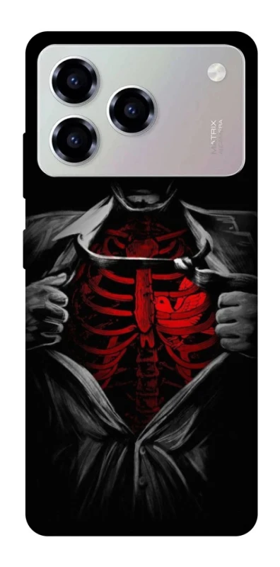 Чехол на ZTE Blade A76 Skeleton Heart фото 1 из 1