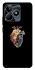 Чохол на Realme C53 Heart with flowers фото 1 з 1