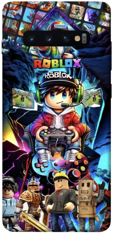 Чохол на Samsung Galaxy S10+ Roblox collage ver.4 фото 1 з 1