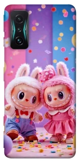 Чехол на Xiaomi Redmi K50 Gaming Labubu twins ver.3 фото 1 из 1