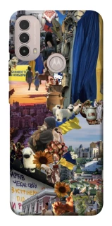 Чехол на Motorola Moto E40 Ukraine style ver.2 фото 1 из 1