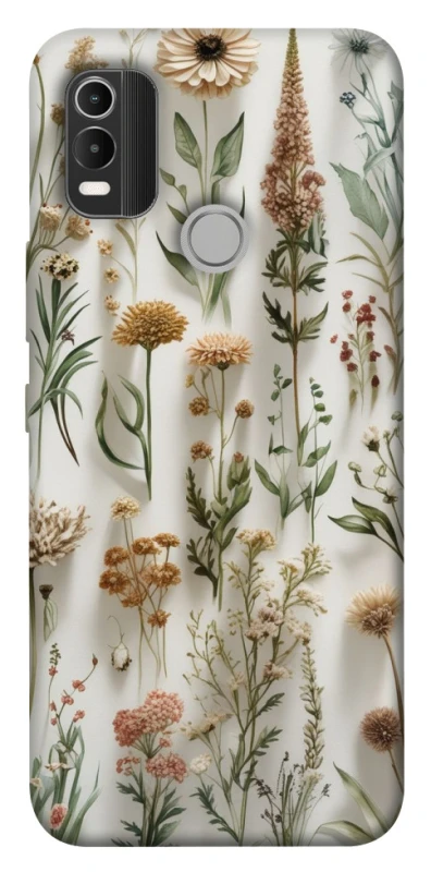 Чехол на Nokia C21 Plus Floral design ver.2 фото 1 из 1