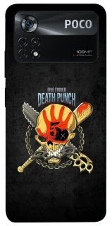 Чехол на Xiaomi Poco X4 Pro 5G Five finger death punch ver.2 фото 1 из 1